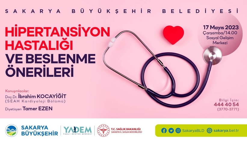 Hipertansiyon SGM’de konuşulacak