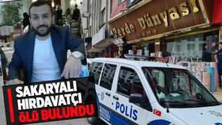 Hırdavatçı otel odasında ölü bulundu