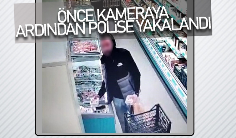 Hırsızı bu görüntüsü yakalattı