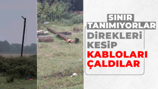 Hırsızlar kabloları çaldı, vatandaş internetsiz kaldı