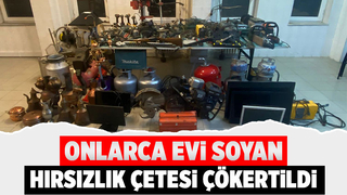 Hırsızlık çetesini jandarma çökertti
