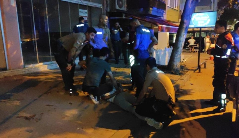 Hırsızlık suçundan aranıyordu kenti bir birine kattı