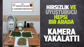 Hırsızlık şüphelisi uyuşturucuyla yakalandı