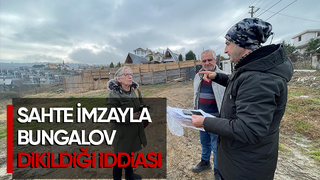 Hissedarlardan habersiz arsaya bungalov dikildiği iddiası