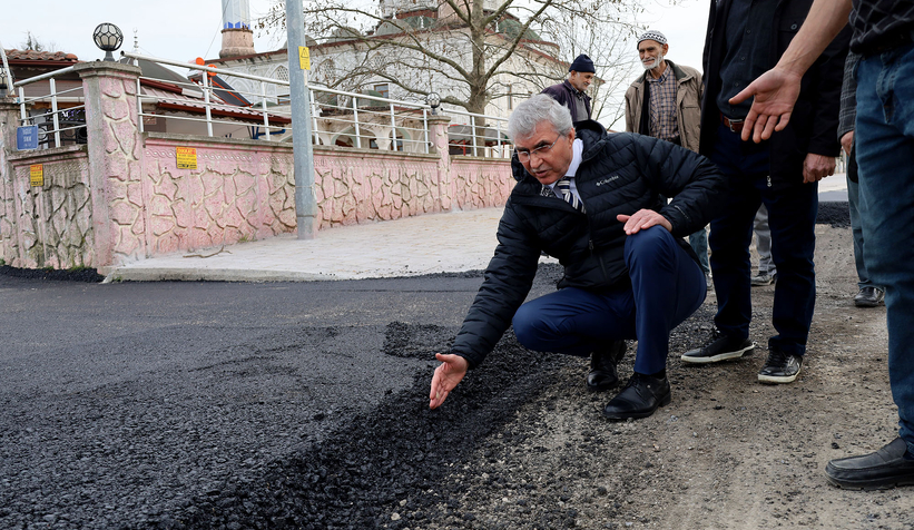 Hocaköy’de 3 buçuk kilometrelik hat sil baştan