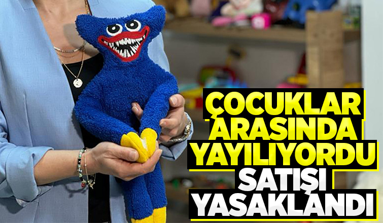 Huggy Wuggy oyuncağına satış yasağı getirdi