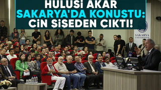 Hulusi Akar Sakarya'da konferansa katıldı