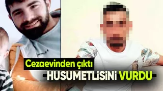 Husumetlisini evinin bahçesinde silahla vurdu