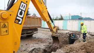 İbrahim Kangal Caddesi’nin yağmur suyu hattı yenileniyor