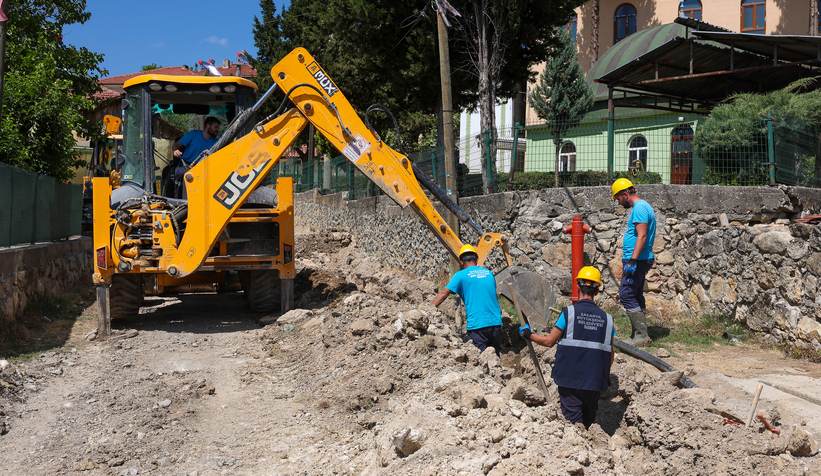 İçdedeler'e 2,5 kilometrelik güçlü altyapı