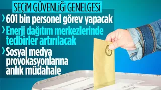 İçişleri Bakanlığı'ndan 'seçim tedbirleri' genelgesi