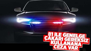 İçişleri Bakanlığı’ndan çakarlı araç genelgesi