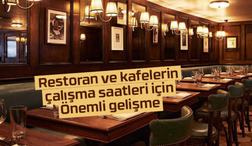 İçişleri'nden lokanta, kafe genelgesi