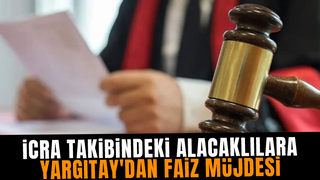 İcra takibindeki alacaklılar için iyi haber