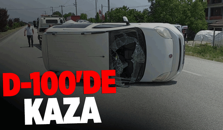 İki araç çarpıştı, 1 kişi yaralandı