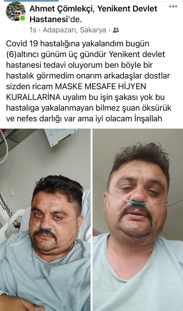 İki doz aşı olmuştu, koronaya yakalandı