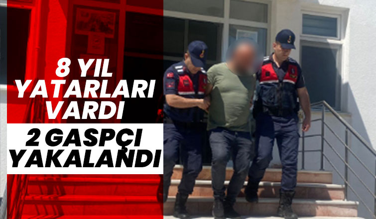 İki gaspçı yakalandı