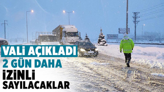 İki gün daha idari izinli sayılacaklar