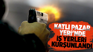 İki iş yeri kurşunlandı