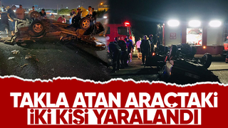  İki kişinin yaralandığı kazaya neden olan sürücü kaçtı