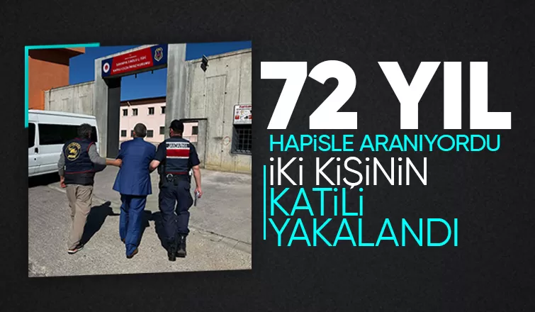 İki kişiyi öldüren firari yakalandı