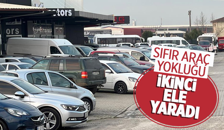 İkinci el araç piyasası hareketlendi
