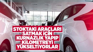 İkinci el otoda kilometre şartına korsan çözüm