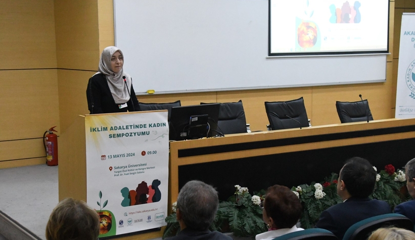 İklim adaletinde kadın sempozyumu