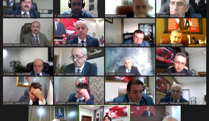 İlçe müdürleriyle toplantı yapıldı