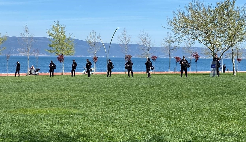 İlçede yine tansiyon yükseldi: Çevik kuvvet nöbette