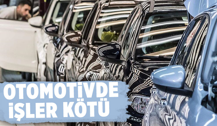İlk 4 ayda otomotiv satışları yüzde 18 azaldı