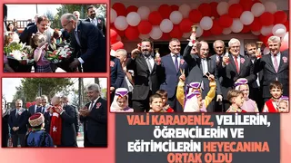 İlk Ders Zili Vali Karadeniz’den