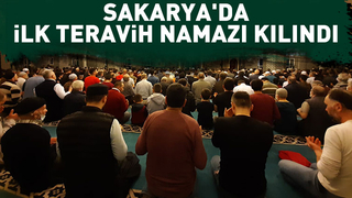 İlk teravih namazında camiler doldu