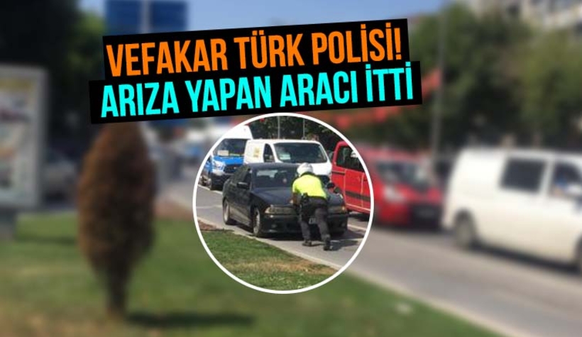 İmdadına polis yetişti!