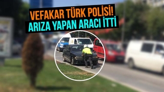İmdadına polis yetişti!