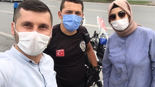 İmdatlarına polis yetişti