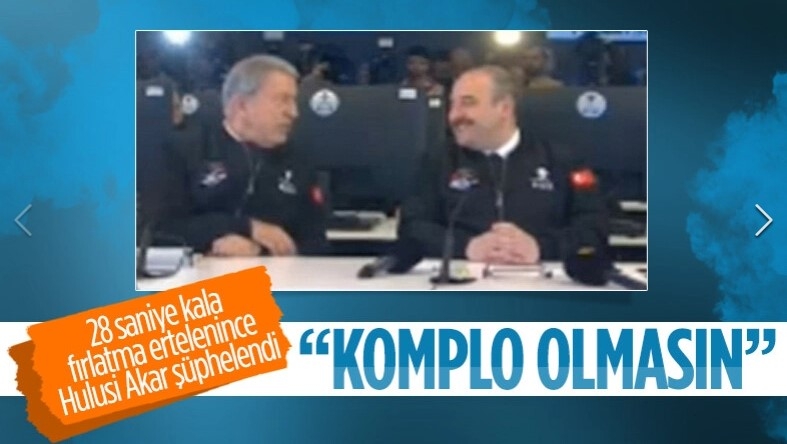 İMECE fırlatılması 28 saniye kala ertelendi