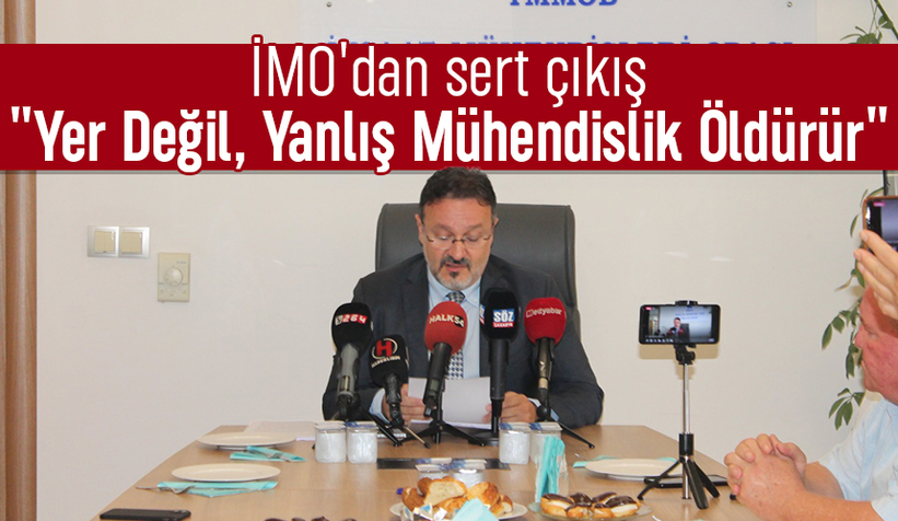 İMO Sakarya'dan o açıklamaya tepki