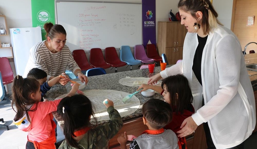 İnfaz kurumunda annelerinin yanında büyüyen çocuklar SGM’de ağırlandı