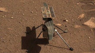 Ingenuity, Mars'tan ilk renkli fotoğrafı gönderdi