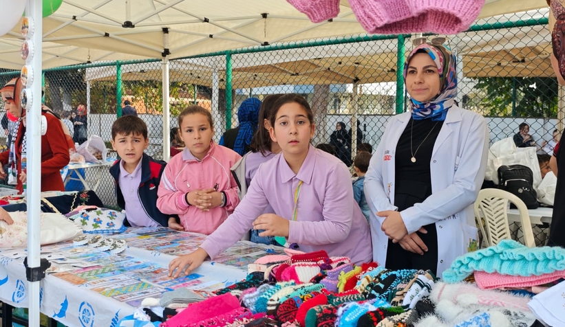 İnönü İlkokulu ve İnönü Ortaokulu’ndan kermes