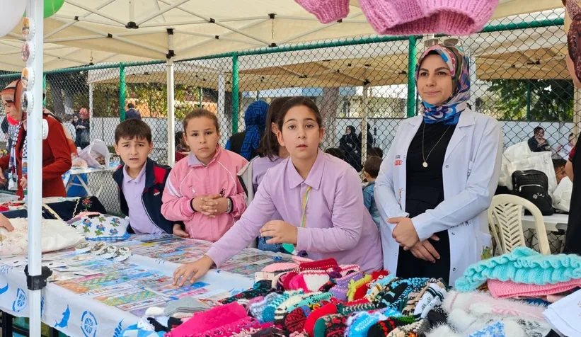 İnönü İlkokulu ve İnönü Ortaokulu’ndan kermes