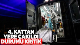 İnşaatın 4. katından düştü