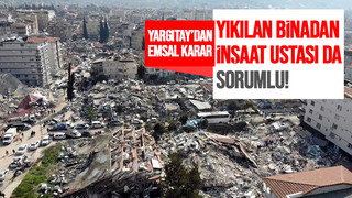 İnşaatta kalitesiz malzeme kullanan şimdi yandı