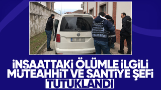 İnşaattaki ölüme 2 tutuklama