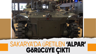 İnsansız kara aracı Alpar IDEF’23’te sergilendi