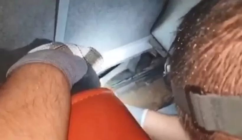 İpi çektikçe eroin fışkırdı!