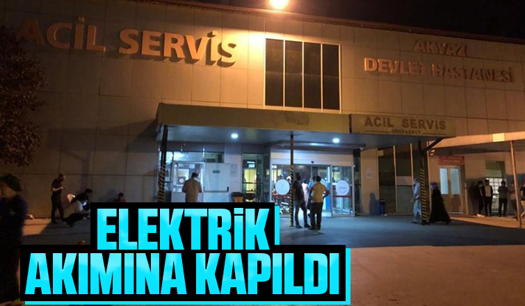 İş yerinde elektrik çarptı