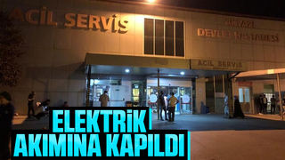 İş yerinde elektrik çarptı