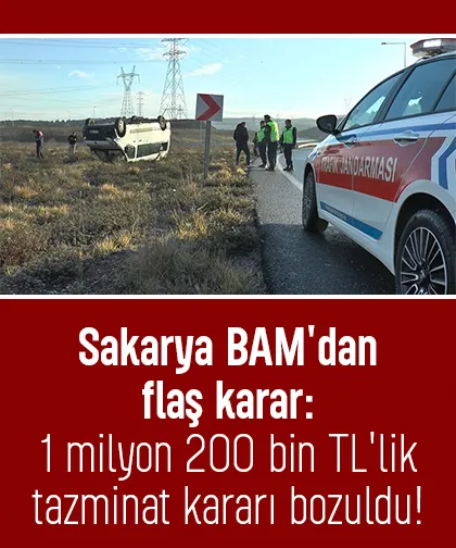 İşçi servisi kazasında 1,2 milyon liralık tazminat kararı istinaftan döndü